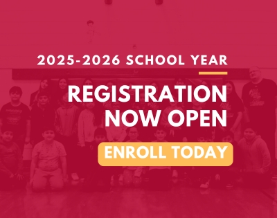 Registration Now Open for the 2025-2026 School Year